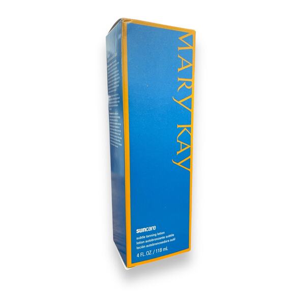 Mary Kay Subtle Tanning Lotion in New BLUE & GOLD packaging, 4 oz - Picture 2 of 5